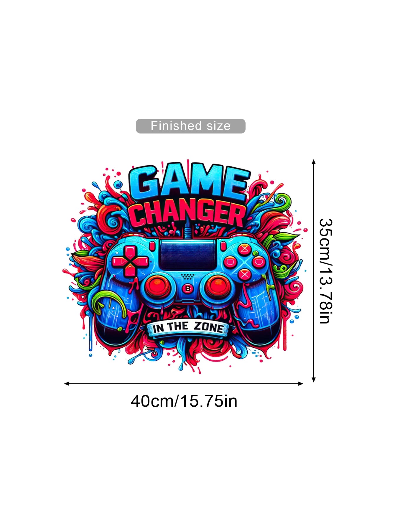 Graffiti Videospiel Joystick Wandtattoo Spielzimmer Gaming Zone Xbox Gamer Wandaufkleber Schlafzimmer Vinyl Home Decor