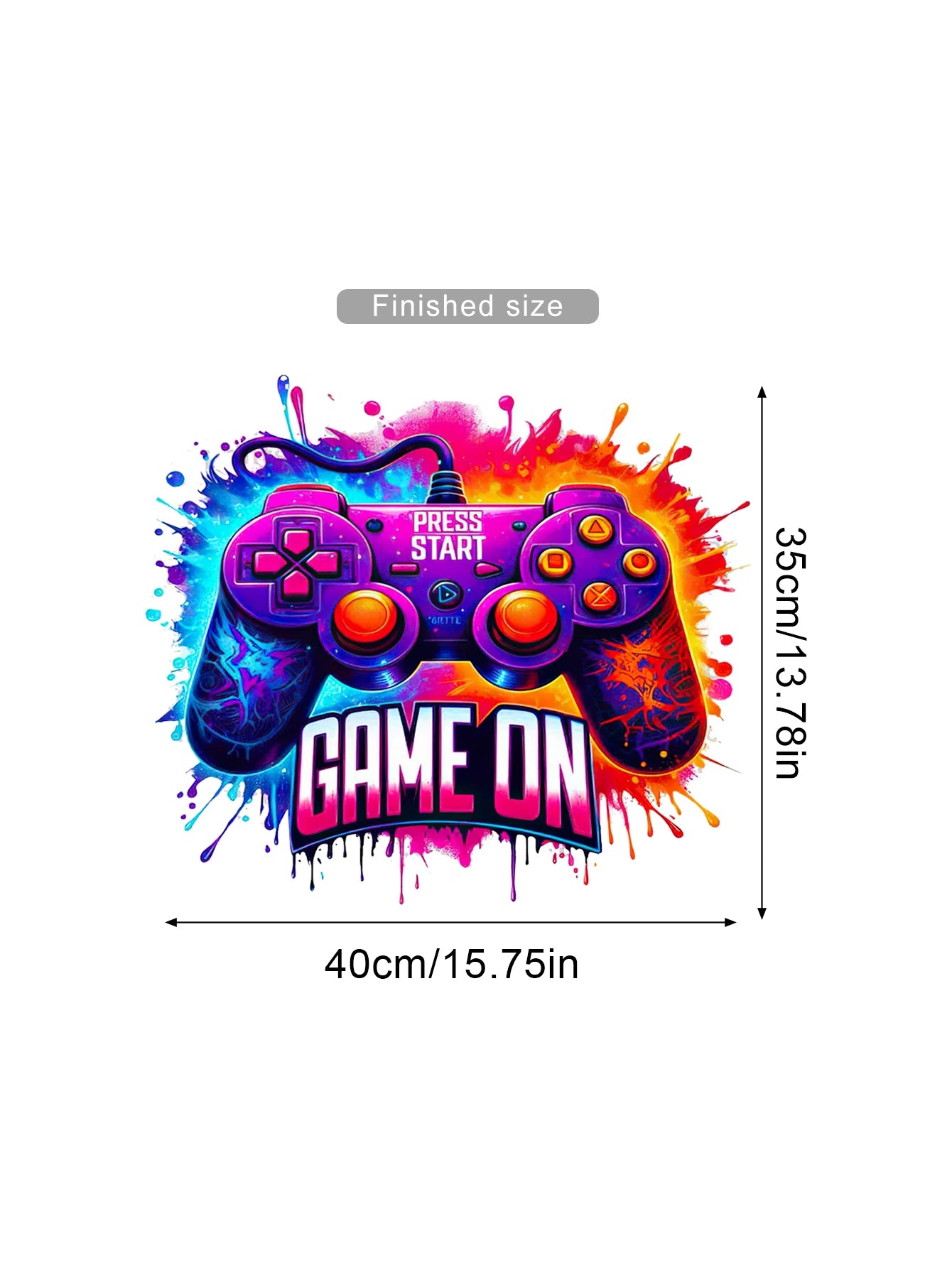 Graffiti Videospiel Joystick Wandtattoo Spielzimmer Gaming Zone Xbox Gamer Wandaufkleber Schlafzimmer Vinyl Home Decor