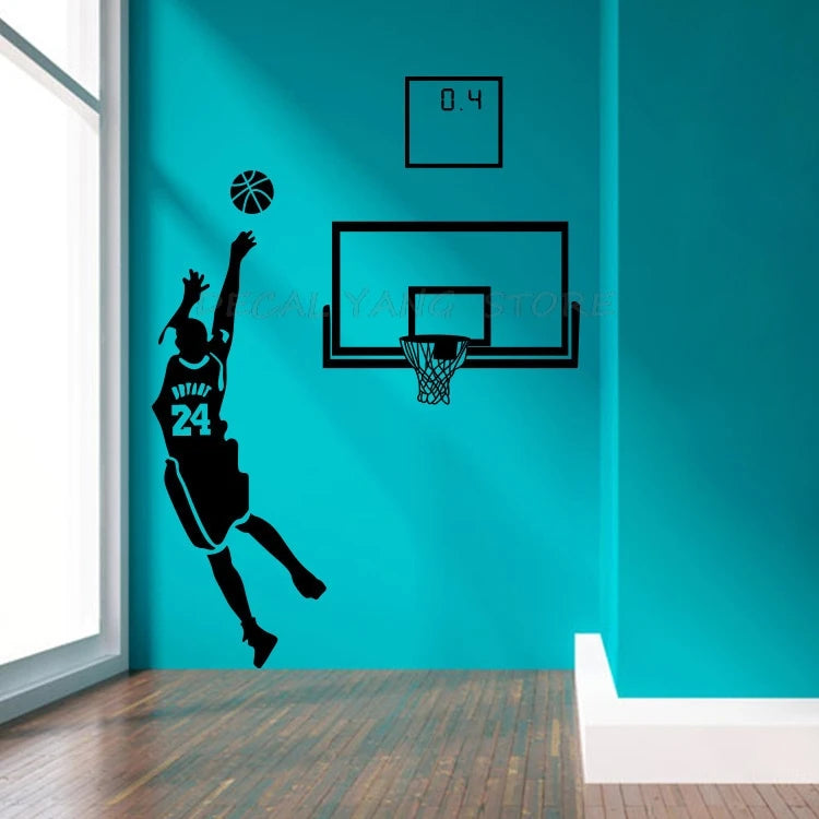 Sport Thema Wand Abziehbilder Basketball Star Aufkleber für Wohnzimmer und Jungen Zimmer Die Miraculous 0,4 s Überlieferungen von 1605