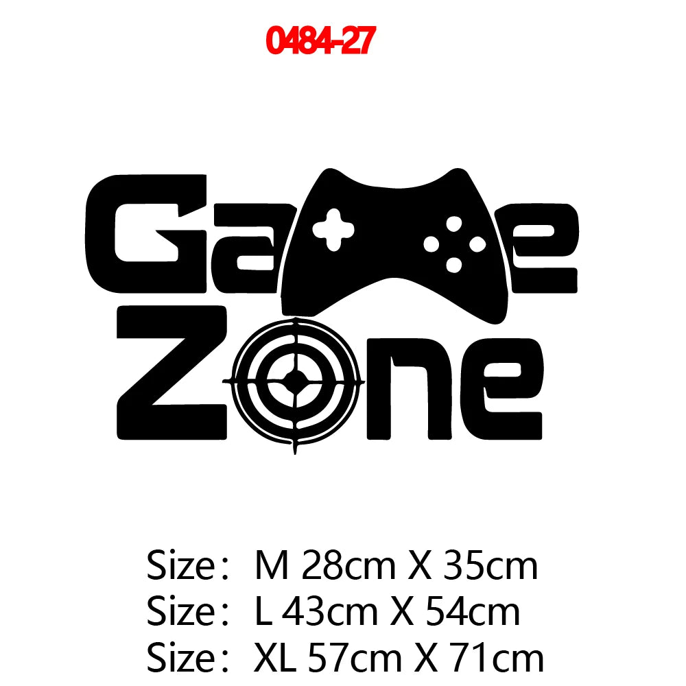 Geschnitzte Gamer Wand Aufkleber Vinyl Wandbild Tapete Für Kinder Jungen Zimmer Dekoration Decals Ps4 Gaming Poster Dekor Tür Aufkleber