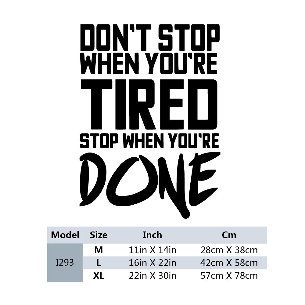 Drop Shipping GYM Wand Kunst Aufkleber Dekoration Mode Aufkleber Für Kinder Zimmer Dekoration Wand Aufkleber Wasserdichte Tapete