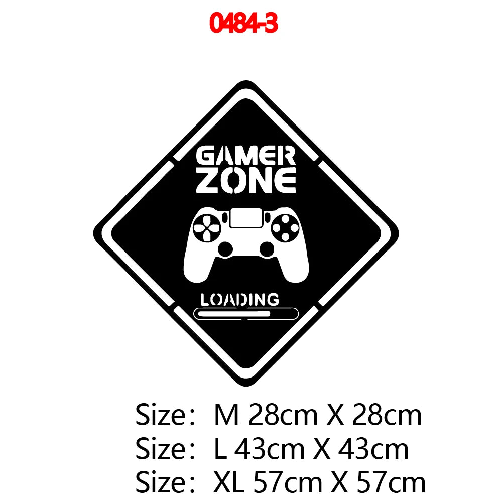 Geschnitzte Gamer Wand Aufkleber Vinyl Wandbild Tapete Für Kinder Jungen Zimmer Dekoration Decals Ps4 Gaming Poster Dekor Tür Aufkleber