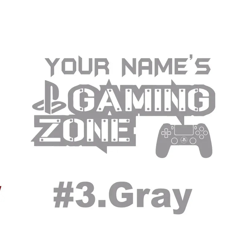 Anpassbare name Spiel zimmer wand aufkleber Internet cafe spiel studio Spiel fans raum dekoration vinyl wand aufkleber geburtstag geschenk YX01