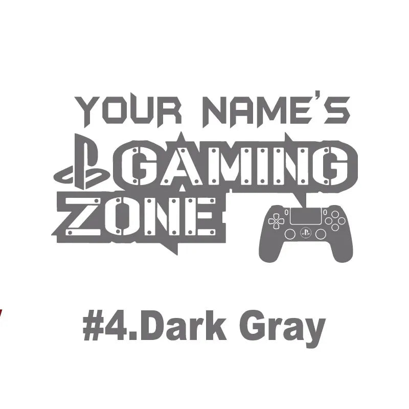 Anpassbare name Spiel zimmer wand aufkleber Internet cafe spiel studio Spiel fans raum dekoration vinyl wand aufkleber geburtstag geschenk YX01