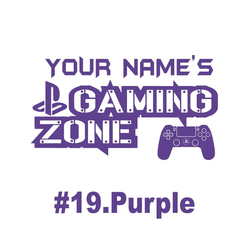 Anpassbare name Spiel zimmer wand aufkleber Internet cafe spiel studio Spiel fans raum dekoration vinyl wand aufkleber geburtstag geschenk YX01