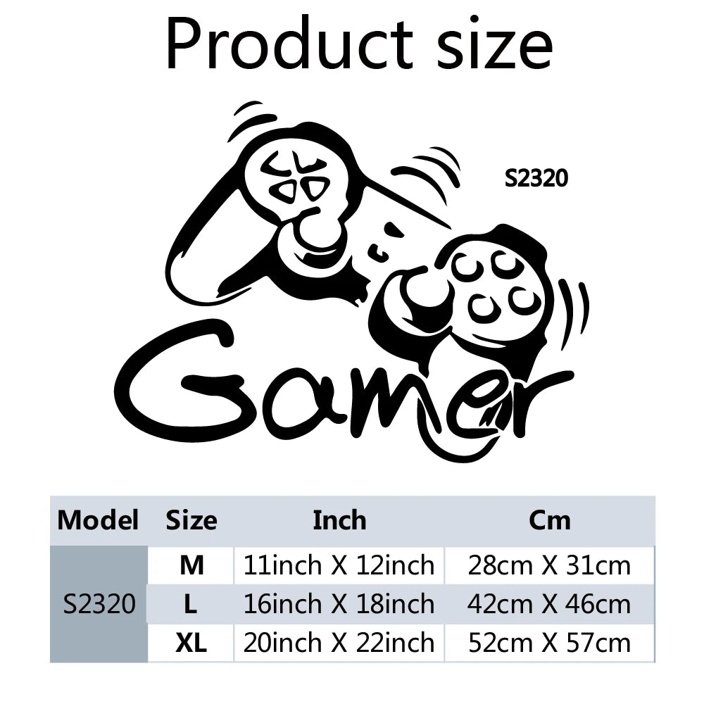 1pc Gamer Wand Kunst Aufkleber Für Kinderzimmer Dekor Spiel Griff Frase Vinyl Aufkleber Für Kinder Schlafzimmer Tür abziehbilder