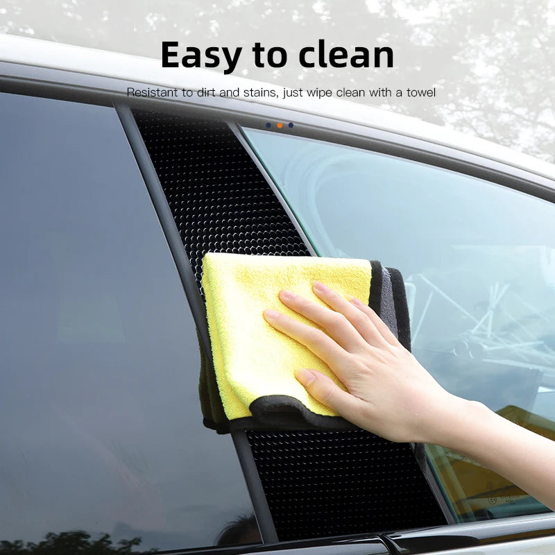 2Pcs Auto B-säule Aufkleber Tür Mitte Säule Anti-Scratch Aufkleber Für Seat Cupra FR Leon Ibiza Mk3 5F 6J Ateca Sportcoup Exeo