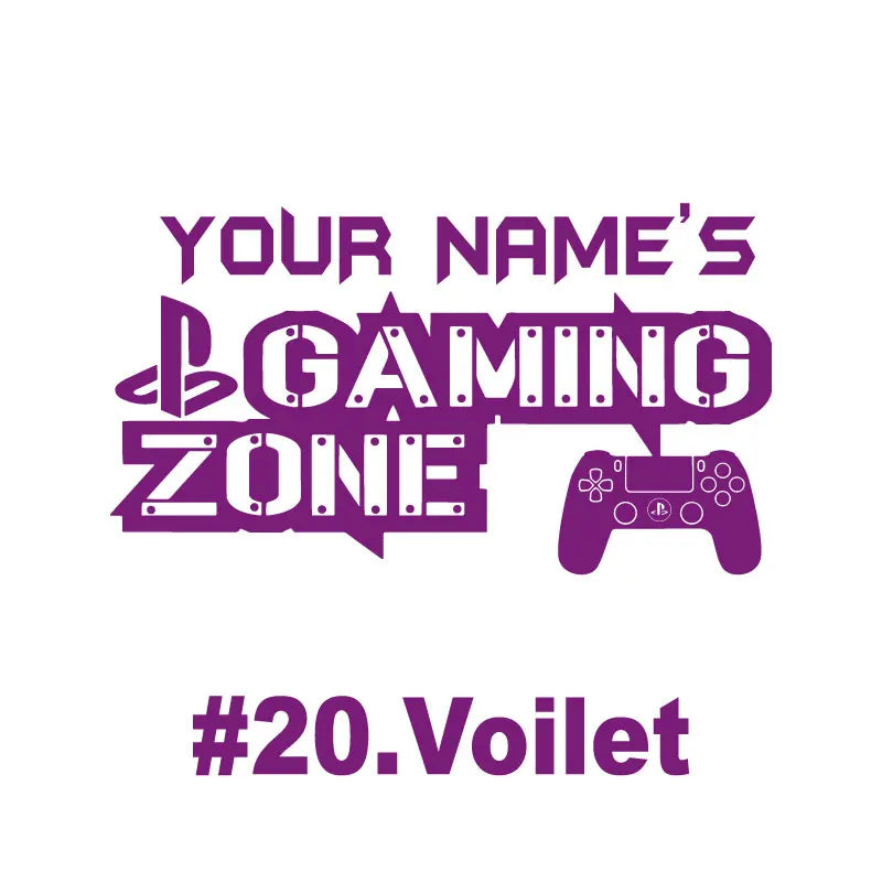 Anpassbare name Spiel zimmer wand aufkleber Internet cafe spiel studio Spiel fans raum dekoration vinyl wand aufkleber geburtstag geschenk YX01