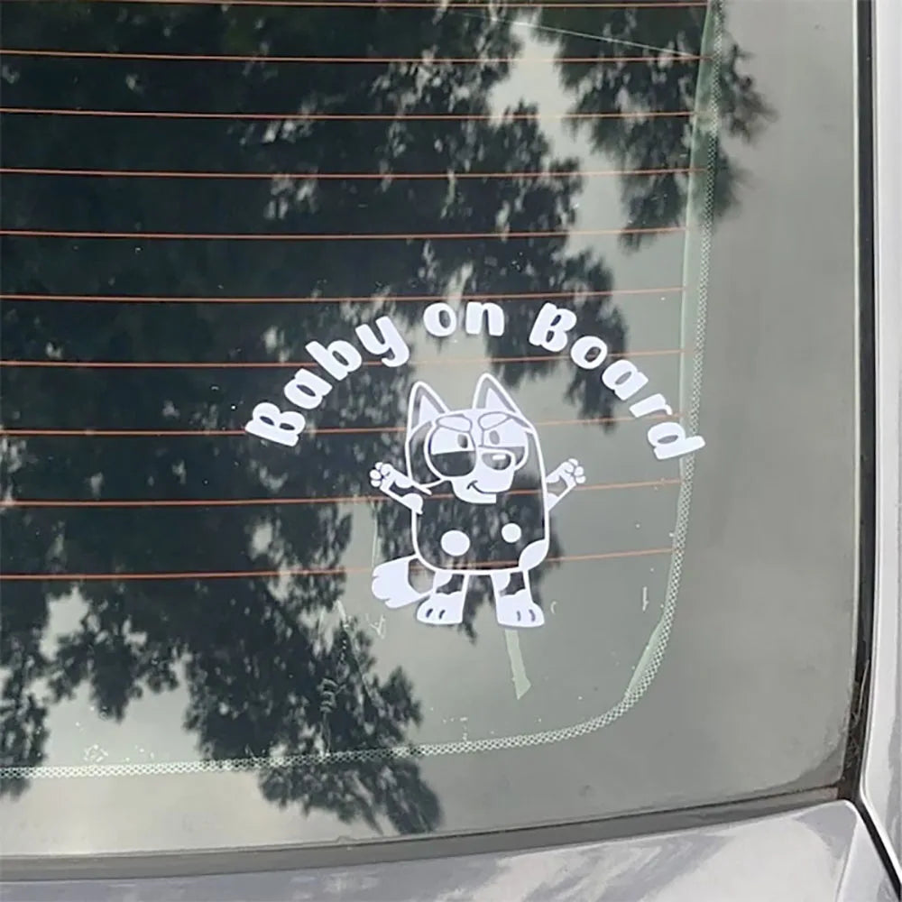 Baby an Bord Aufkleber Muffin Auto Styling Windows Stoßstange Aufkleber Dekor Zubehör Wasserdichte Tuning Teile