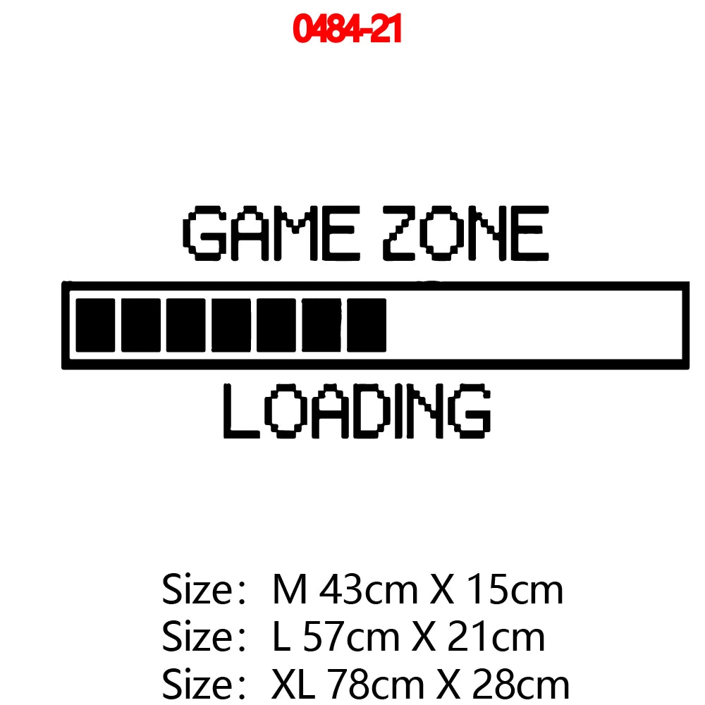 Erstellen Sie Gamer Wandaufkleber Vinyl Wandbild Tapete für Kinder Jungen Zimmer Dekoration Aufkleber Ps4 Gaming Poster Dekor Türaufkleber