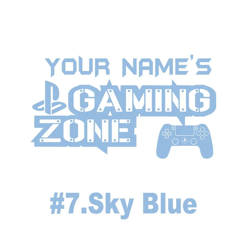 Anpassbare name Spiel zimmer wand aufkleber Internet cafe spiel studio Spiel fans raum dekoration vinyl wand aufkleber geburtstag geschenk YX01