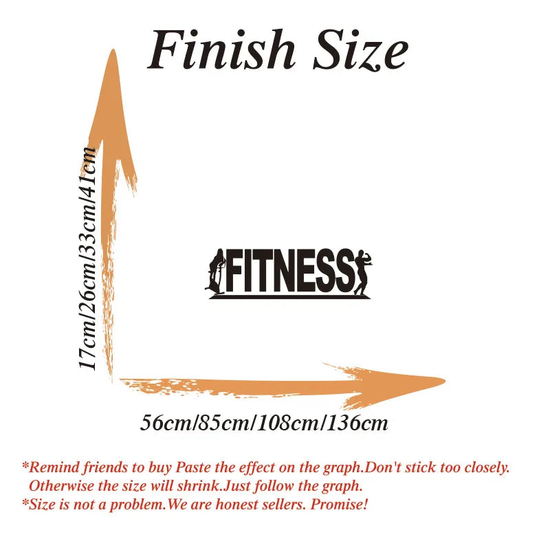 Moderne Fitness Club Gym Muskel Wandaufkleber Sport Bodybuilding Crossfit Langhantel Wandtattoo Vinyl Shop Dekor