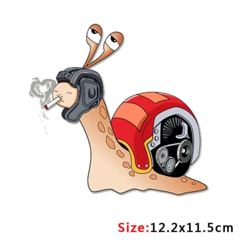 Klassisches Design lustige psshh Schnecken turbine Aufkleber Renn aufkleber Auto Aufkleber Dekoration