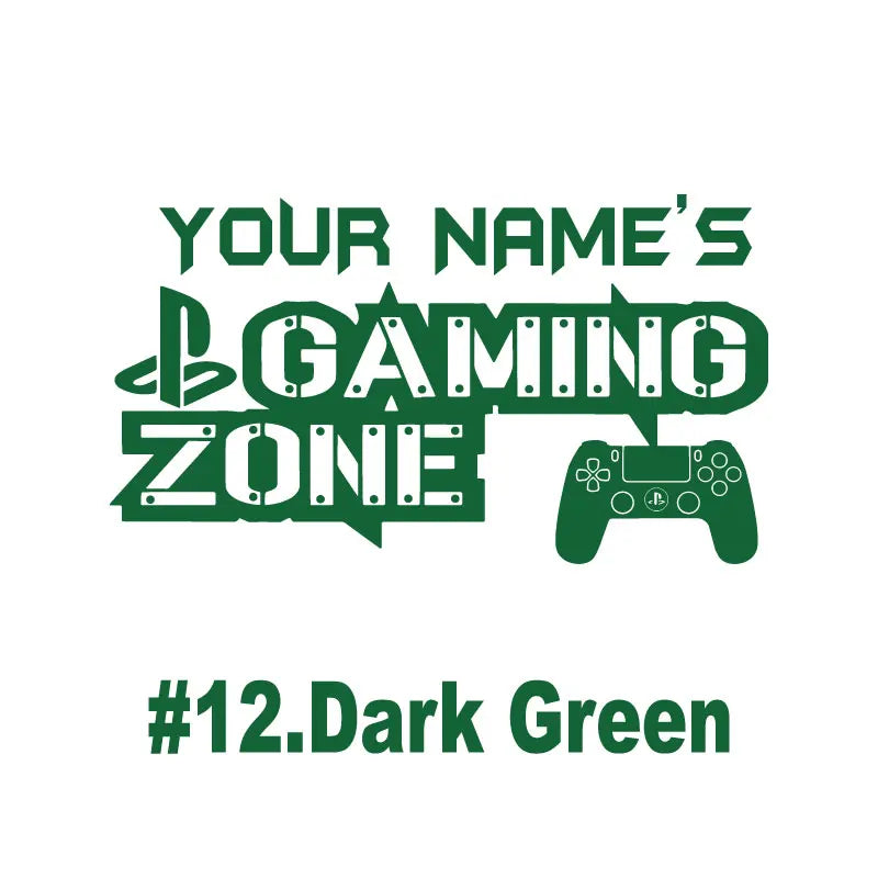 Anpassbare name Spiel zimmer wand aufkleber Internet cafe spiel studio Spiel fans raum dekoration vinyl wand aufkleber geburtstag geschenk YX01