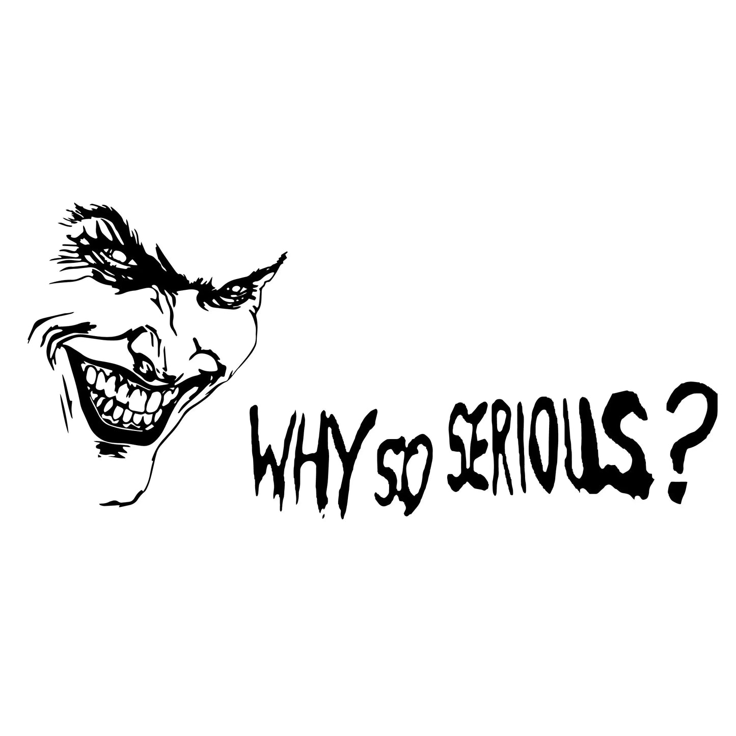 Horror Friends JDM Autoaufkleber, große Musteraufkleber, Außenzubehör, Dekoration, Tür, Autoteile, Stanzen, Vinyl-Aufkleber