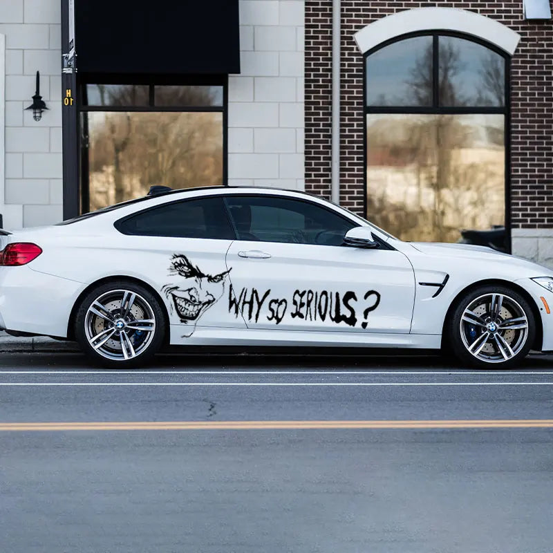 Horror Friends JDM Autoaufkleber, große Musteraufkleber, Außenzubehör, Dekoration, Tür, Autoteile, Stanzen, Vinyl-Aufkleber