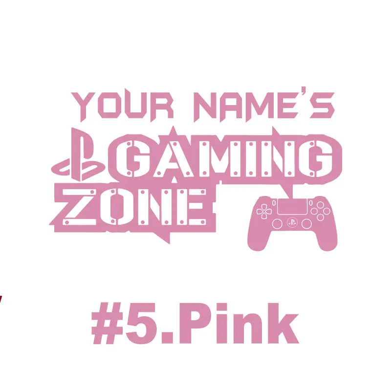 Anpassbare name Spiel zimmer wand aufkleber Internet cafe spiel studio Spiel fans raum dekoration vinyl wand aufkleber geburtstag geschenk YX01