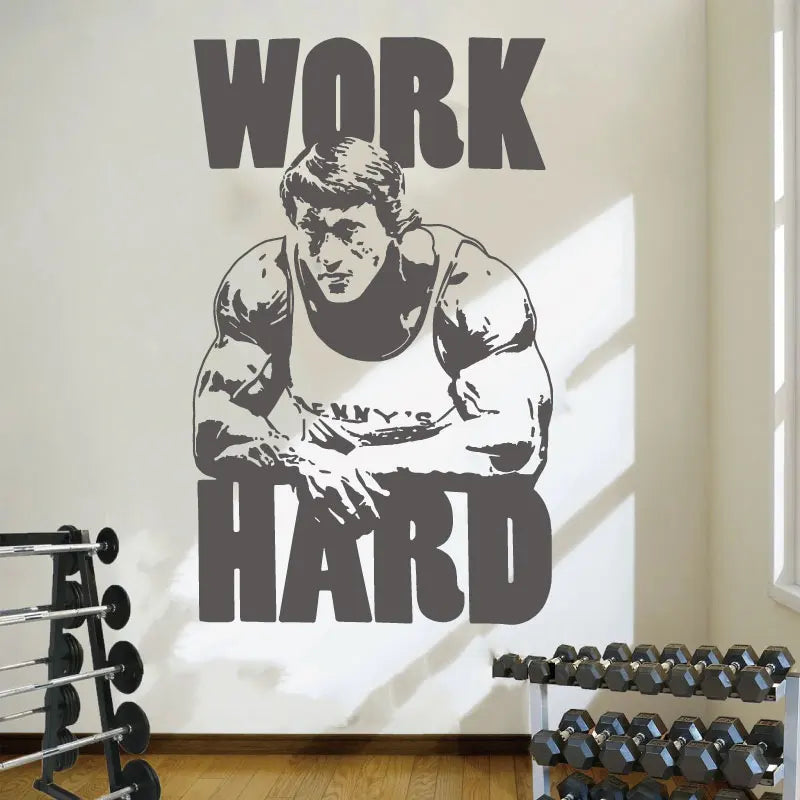 Bodybuilding gym fitness trainer sport muscle vinyl wand aufkleber gym fitness fans zimmer dekoration decals silhouette geschenke S2