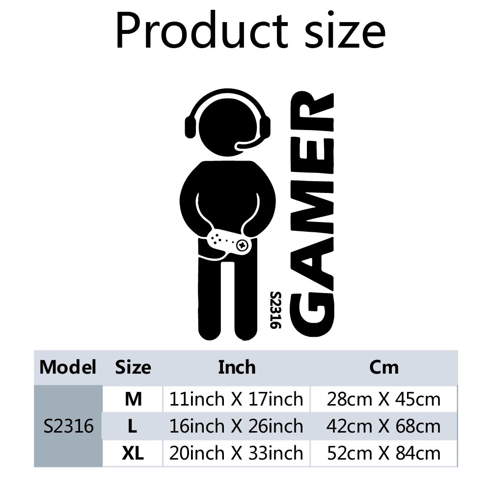 1pc Gamer Wand Kunst Aufkleber Für Kinderzimmer Dekor Spiel Griff Frase Vinyl Aufkleber Für Kinder Schlafzimmer Tür abziehbilder