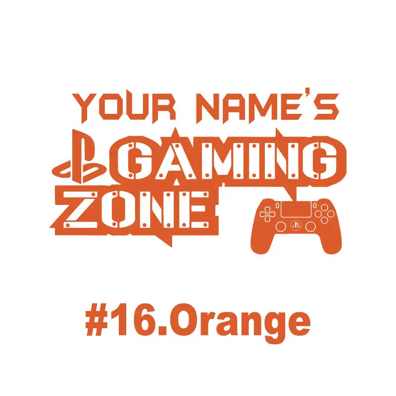 Anpassbare name Spiel zimmer wand aufkleber Internet cafe spiel studio Spiel fans raum dekoration vinyl wand aufkleber geburtstag geschenk YX01