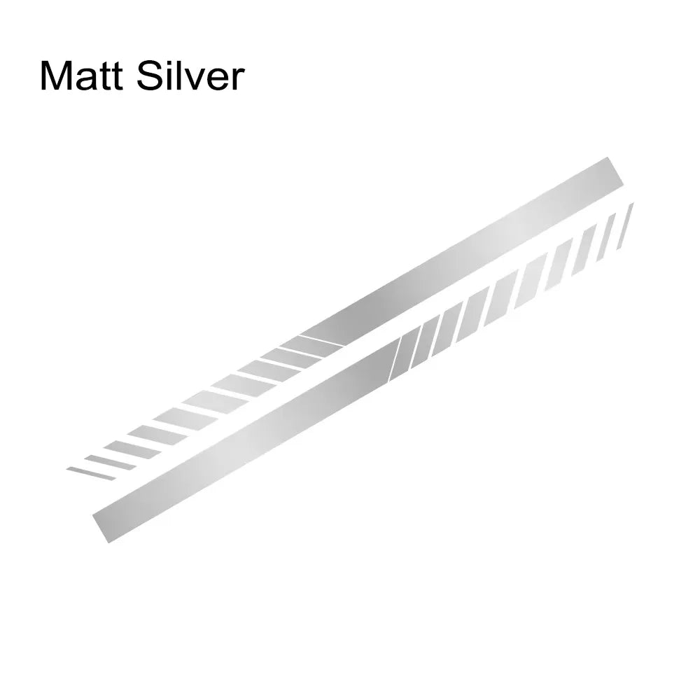 2Pcs Auto Seite Tür Aufkleber Auto Körper Trim Vinyl Film Aufkleber Für Audi BMW E39 E46 E91 Mercedes Benz citroen Acura VW Skoda Renault