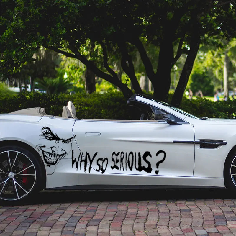 Horror Friends JDM Autoaufkleber, große Musteraufkleber, Außenzubehör, Dekoration, Tür, Autoteile, Stanzen, Vinyl-Aufkleber