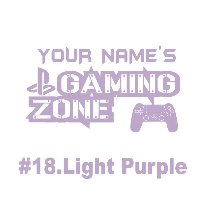 Anpassbare name Spiel zimmer wand aufkleber Internet cafe spiel studio Spiel fans raum dekoration vinyl wand aufkleber geburtstag geschenk YX01