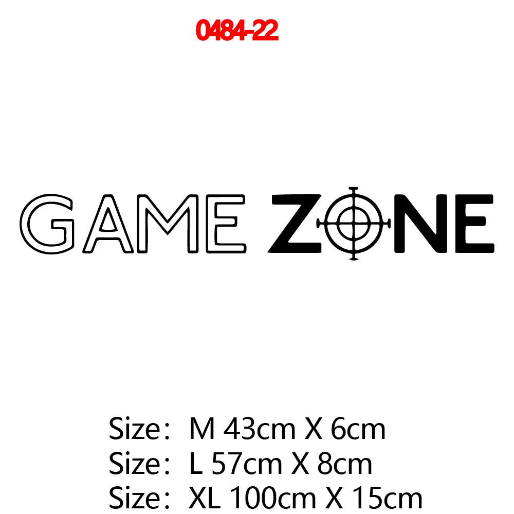 Erstellen Sie Gamer Wandaufkleber Vinyl Wandbild Tapete für Kinder Jungen Zimmer Dekoration Aufkleber Ps4 Gaming Poster Dekor Türaufkleber