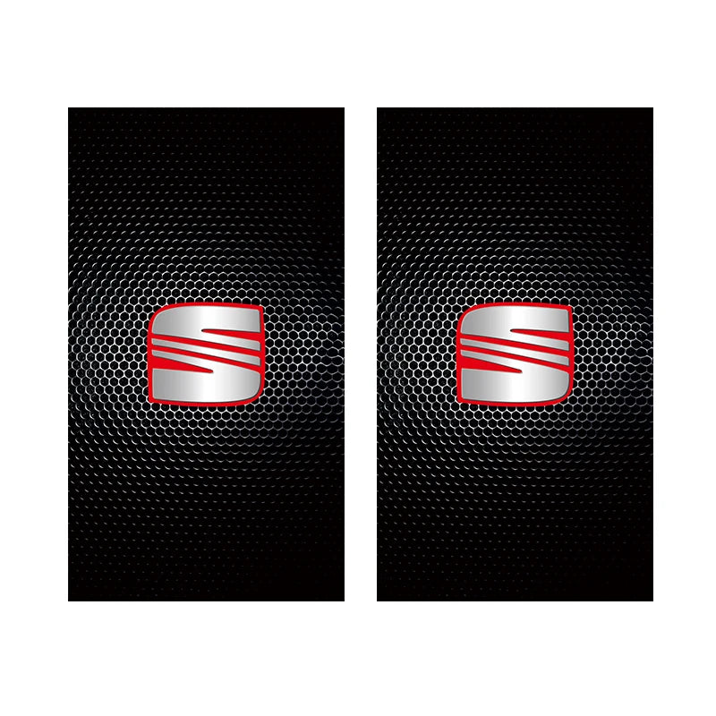 2Pcs Auto B-säule Aufkleber Tür Mitte Säule Anti-Scratch Aufkleber Für Seat Cupra FR Leon Ibiza Mk3 5F 6J Ateca Sportcoup Exeo