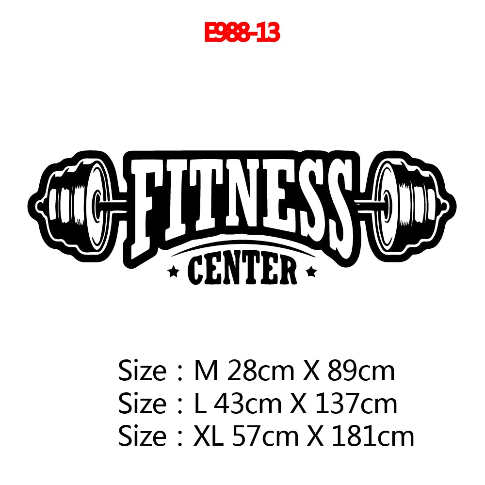 Große 73cmX104cm Fitness Zitat Vinyl Wand Aufkleber Für Studio Zimmer Decor Fitness Zimmer Aufkleber Motivieren Frse Vinyl Wand Abziehbilder
