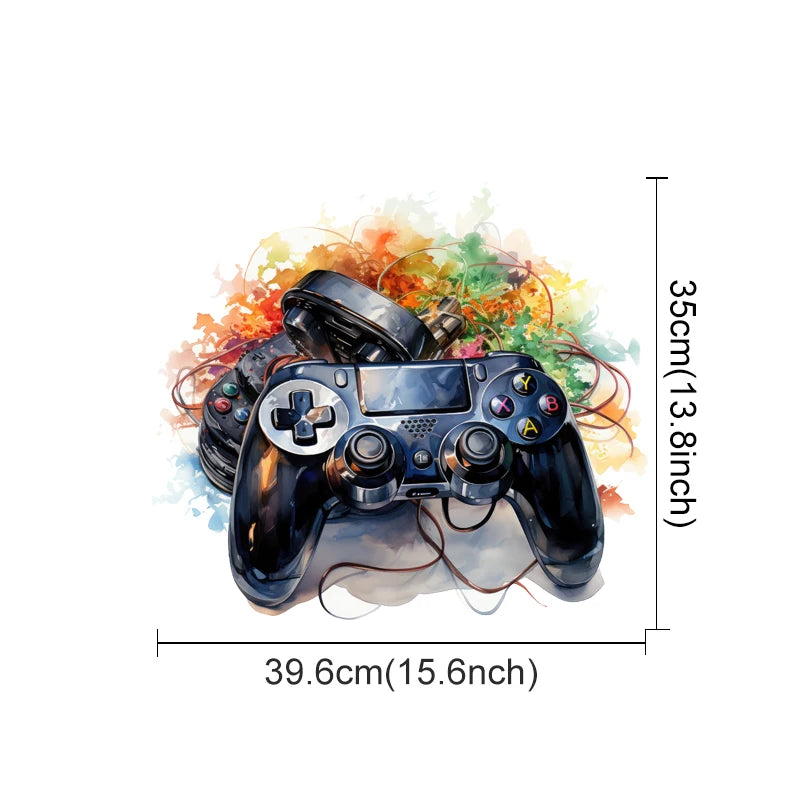 Graffiti Videospiel Joystick Wandtattoo Spielzimmer Gaming Zone Xbox Gamer Wandaufkleber Schlafzimmer Vinyl Home Decor