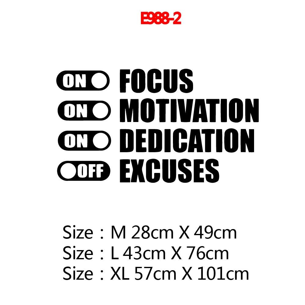 Große 73cmX104cm Fitness Zitat Vinyl Wand Aufkleber Für Studio Zimmer Decor Fitness Zimmer Aufkleber Motivieren Frse Vinyl Wand Abziehbilder