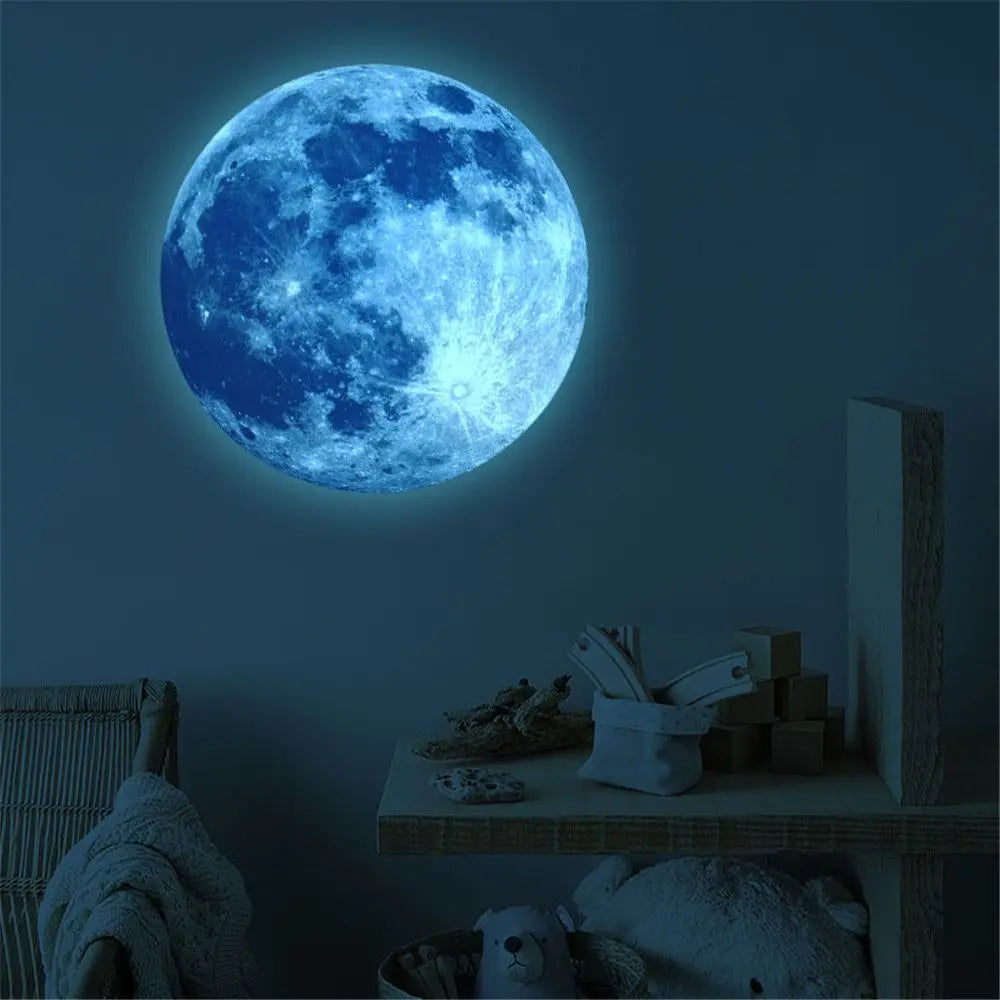 Cosmic Starry Sky Game Handle Gaming Zone Video Home Decor Leuchtender kreativer dekorativer, im Dunkeln leuchtender Wandaufkleber für das Wohnzimmer